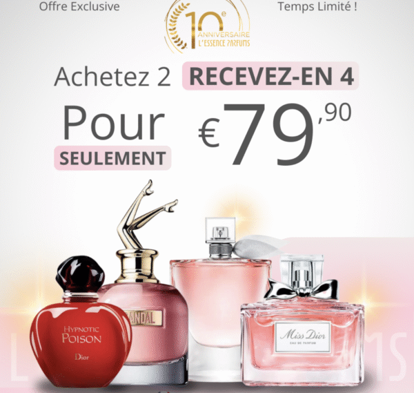 Kaufen Sie 2, erhalten Sie 4 – Hypnotic Poison | SCANDAL | Miss Dior | La Vie Est Belle – EAU de Parfum 100 ml